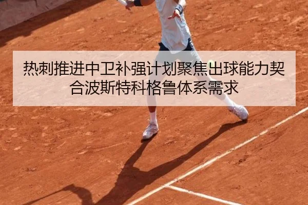 热刺推进中卫补强计划聚焦出球能力契合波斯特科格鲁体系需求